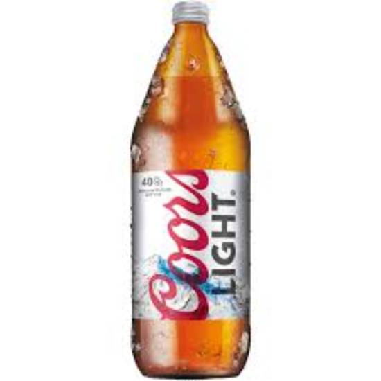Order COORS LIGHT 40oz BOTTLE food online from Duke Liquor & Jr. Market store, Los Angeles on bringmethat.com