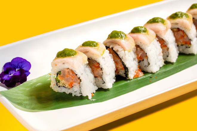 Order *HAMACHI SALSA ROLL food online from Moshi Moshi store, Miami on bringmethat.com