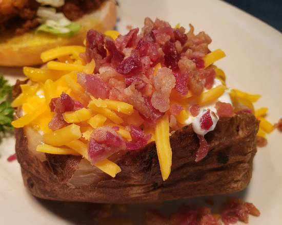 Order Loaded Baked Potato food online from Harold Seltzer Steakhouse store, St. Petersburg on bringmethat.com
