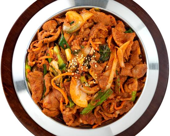 Order B7. Pork Bulgogi food online from Sgd Dubu store, Oakbrook Terrace on bringmethat.com