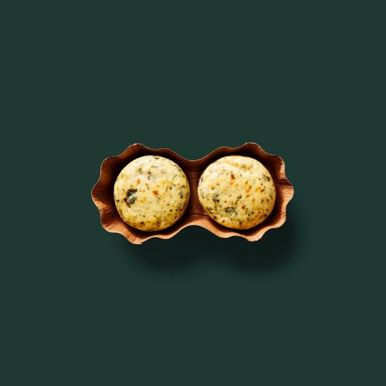 Order Kale & Mushroom Egg Bites food online from Starbucks store, Villa Park on bringmethat.com