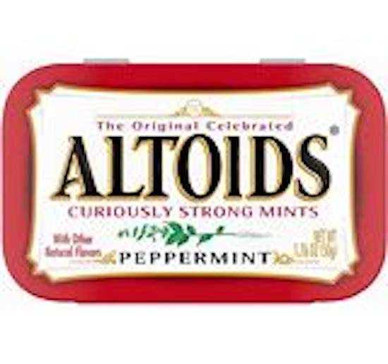 Order Altoids Peppermint Mints Tin food online from Gilligan Retail store, Prescott on bringmethat.com