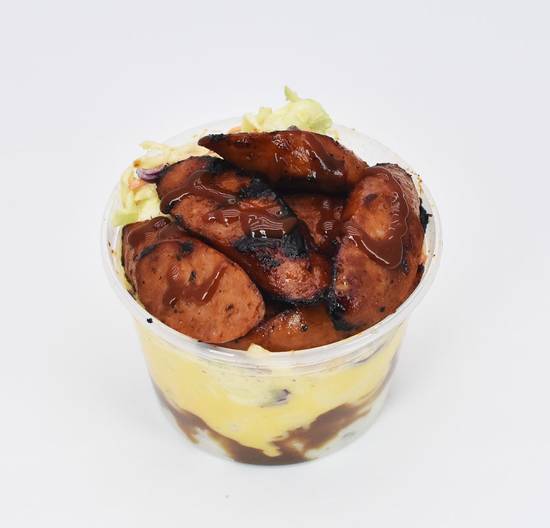 Order Bro Cup with Hot Links food online from Brothers BBQ store, Denver on bringmethat.com