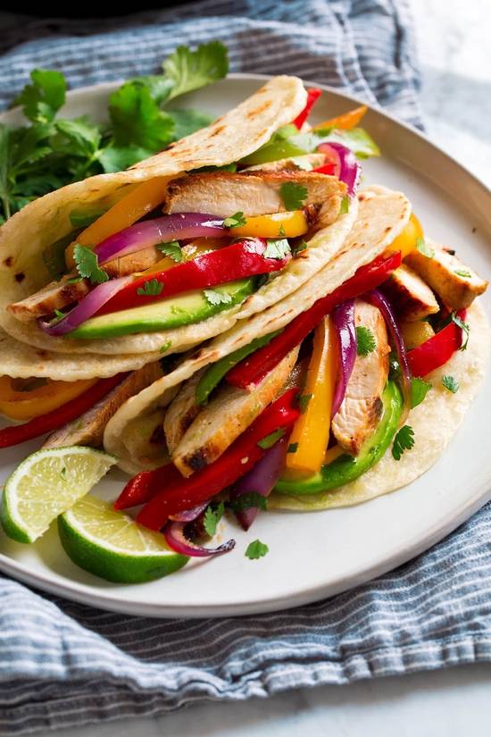 Order CHICKEN FAJITAS food online from Whiskey Wings store, Largo on bringmethat.com