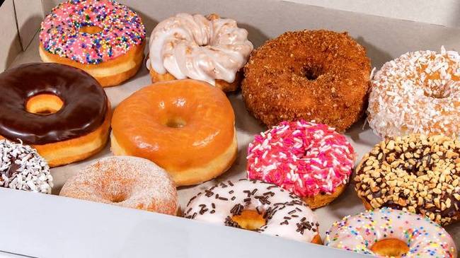 Order Dozen Assorted Donuts food online from Yum Yum Donuts store, Madera on bringmethat.com