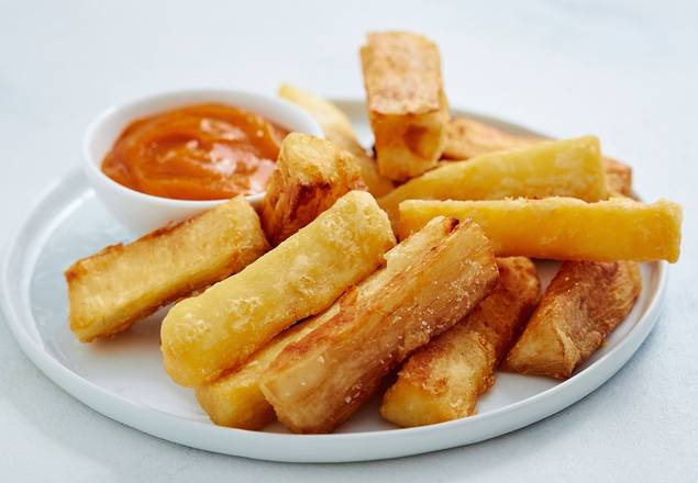 Order Fried Yuca - 4 pcs food online from Maikel Kitchen store, Fort Myers on bringmethat.com