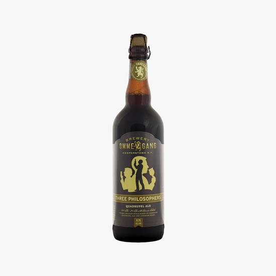 Order Ommegang Three Philosophers Quadrupel Ale food online from Santa Monica Liquor store, Santa Monica on bringmethat.com
