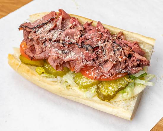 Order Hot Pastrami Sandwich 7" food online from Taste Tickler store, Portland on bringmethat.com