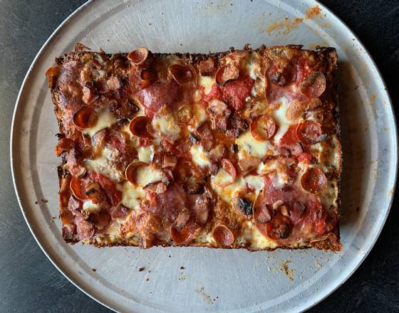 Order Detroit Square Meat Lovers Pie food online from Supreme store, Seattle on bringmethat.com