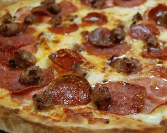 Order Meat Lovers Pizza (12" Medium) food online from Stefano's Pizza store, Mill Valley on bringmethat.com