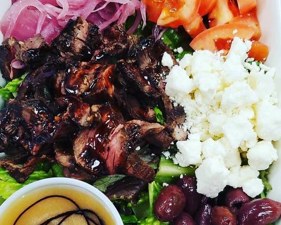 Order Balsamic Steak Salad food online from Homegrown Oregon Foods store, Albany on bringmethat.com