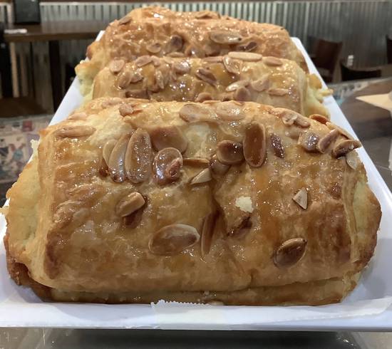 Order Almond Croissant 縷  food online from Liberty Bagels store, Queens on bringmethat.com