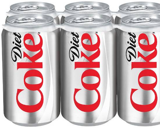 Order Coke Diet (6 pk) food online from Bay Supermarket store, Miami Beach on bringmethat.com