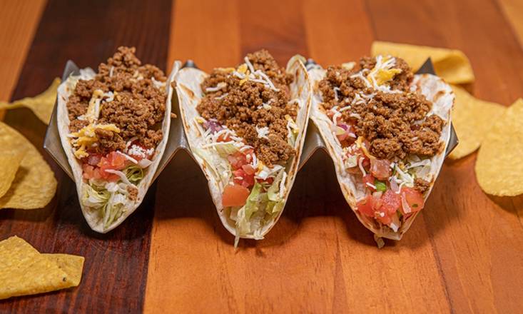 Order Shrimp Taco Platter (Chips Included) food online from Xochimex Cantina Grill store, Miami on bringmethat.com