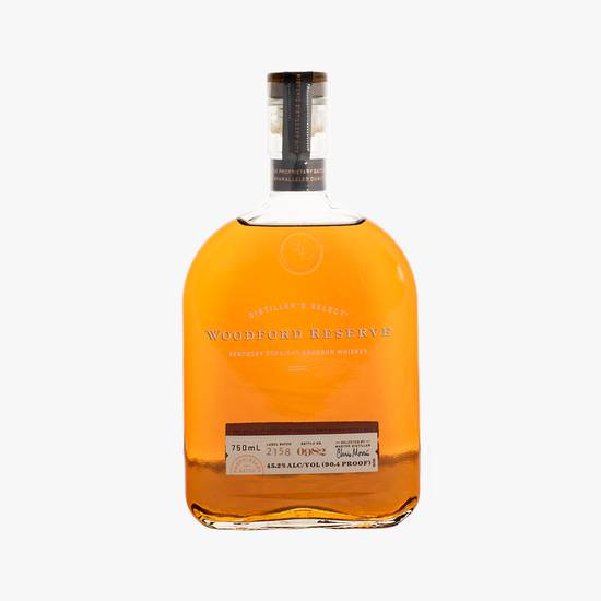 Order Woodford Reserve Kentucky Straight Bourbon Whiskey food online from Fine Wine & Spirits Warehouse store, Tampa on bringmethat.com