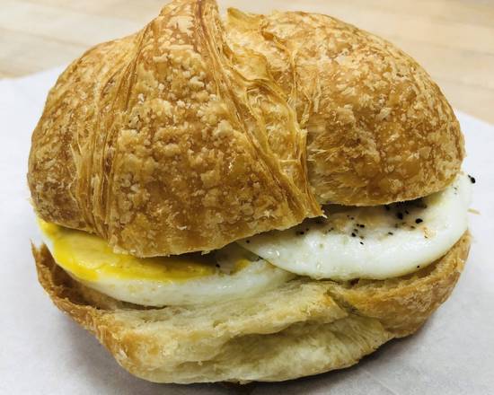Order Croissant Sandwich: Egg Only  food online from Donut Tacos Palace store, Austin on bringmethat.com