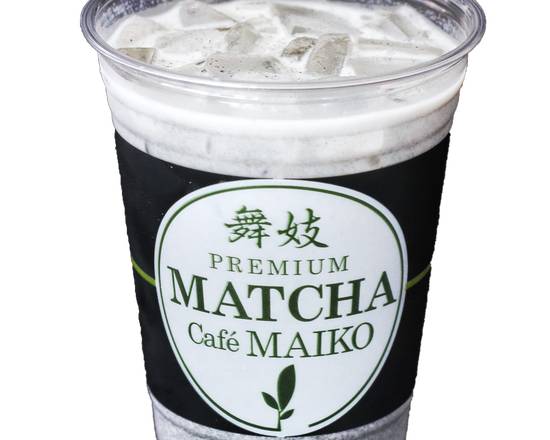 Order Roasted Black Sesame Latte (Decaf) food online from Matcha Cafe Maiko - Stonestown store, San Francisco on bringmethat.com