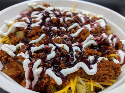 Order The GOAT Bowl food online from Wonton Jon's store, Omaha on bringmethat.com
