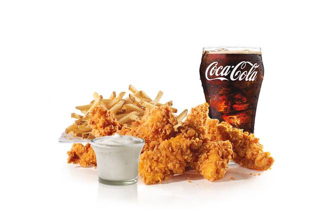 Order 5 Piece - Hand-Breaded Chicken Tenders™ Combo food online from Hardee store, Chambersburg on bringmethat.com
