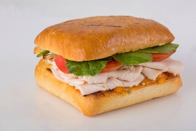 Order House Turkey Club Panini food online from F2o Fresh to Order store, Johns Creek on bringmethat.com