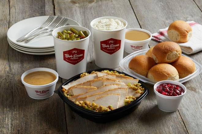 Order Slow-Roasted Turkey & Dressing Family Meal  food online from Bob Evans store, Lewes on bringmethat.com