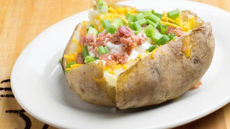 Order Baked Potato food online from Cousins Bar-B-Q store, Fort Worth on bringmethat.com