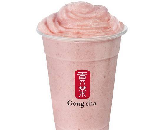 Order Strawberry Milk Smoothie food online from Gong Cha store, Sacramento on bringmethat.com