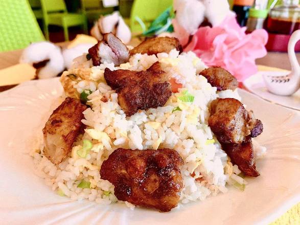 Order Chicken Fried Rice(鸡肉炒饭） food online from Green China Grill store, San Diego on bringmethat.com