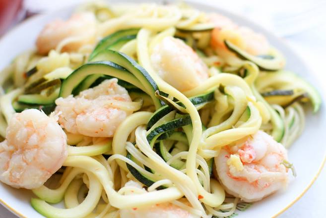 Order Linguine Zucchine Shrimps food online from Spaghetto store, Davie on bringmethat.com
