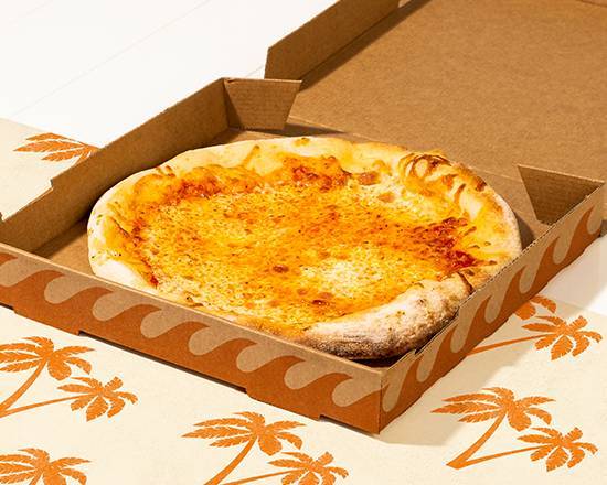 Order Cheese Pizza food online from Groovy Island Pizza Co. store, South Bend on bringmethat.com