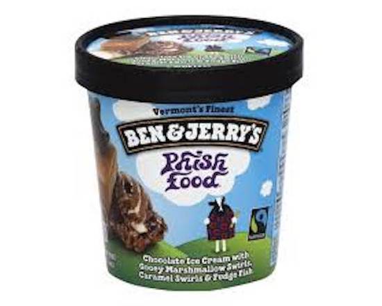 Order Ben & Jerry's Phish Food Pint food online from George's Market store, San Francisco on bringmethat.com
