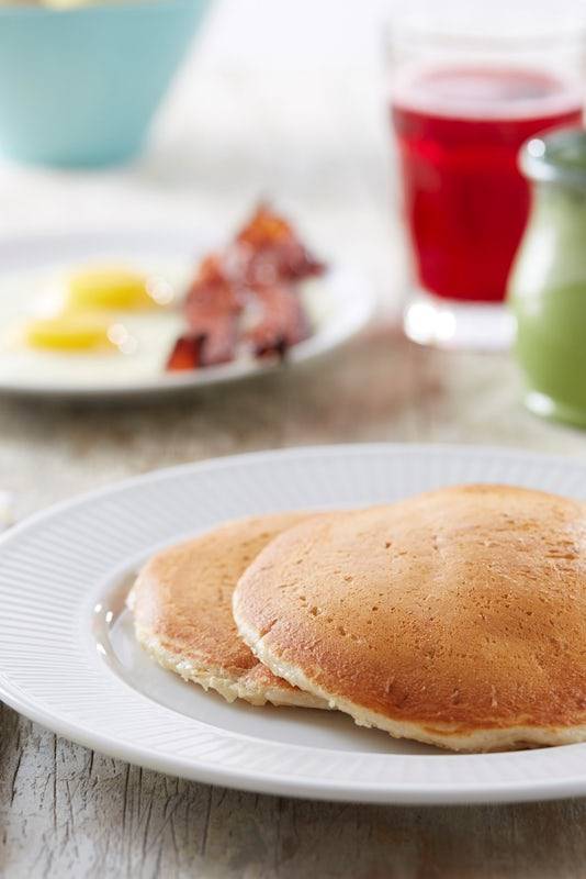 Order Buttermilk Pancakes - Vegetarian Option food online from Another Broken Egg store, Oviedo on bringmethat.com