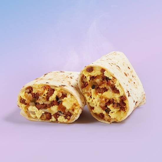 Order Sandwiches & Wraps|Chorizo Breakfast Burrito food online from The Coffee Bean & Tea Leaf store, Seal Beach on bringmethat.com
