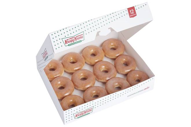 Order Original Glazed® Dozen food online from Krispy Kreme store, East Rutherford on bringmethat.com