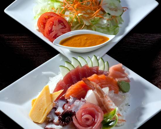 Order Chirashi food online from Akashi Japanese Restaurant store, Miami on bringmethat.com