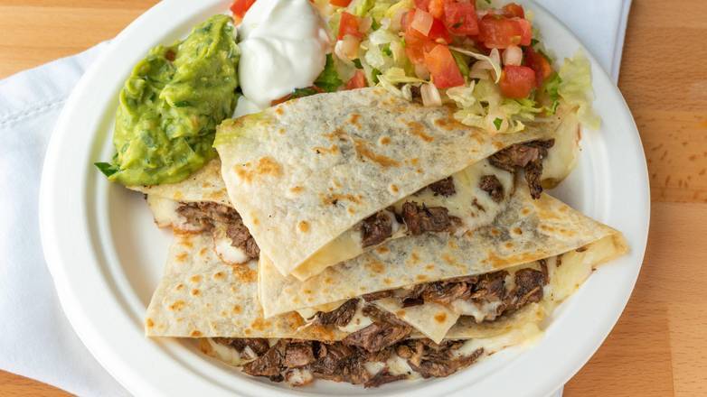 Order Quesadilla Asada food online from Tacos Por Favor store, Santa Monica on bringmethat.com