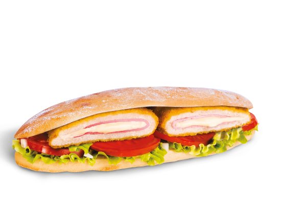 Sandwich cordon bleu
