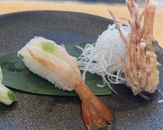 Order Sweet Shrimp Nigiri ( 1PC ) food online from Yu-n-mi store, Beverly Hills on bringmethat.com