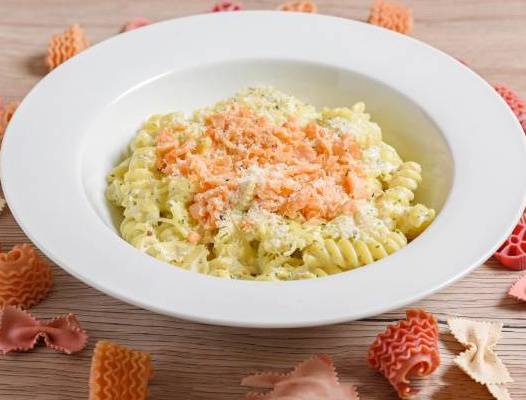 Pâte le saumon