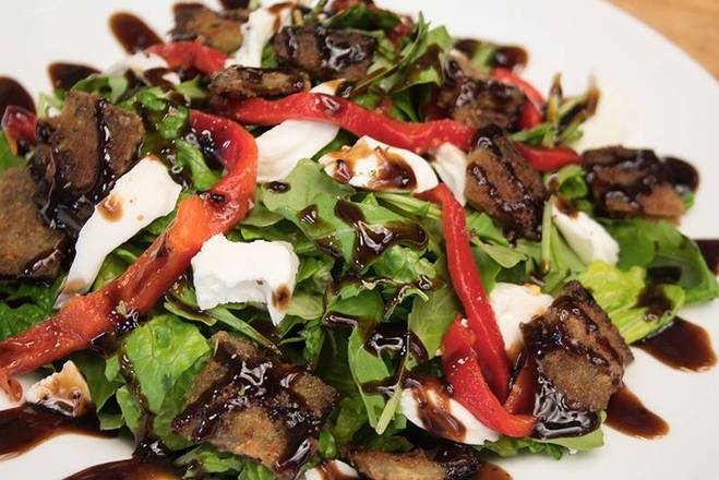 Order The Hudson Eggplant Salad food online from NYPD Pizza store, Orlando on bringmethat.com