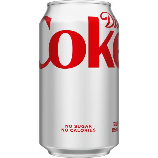Order Can of Diet Coke food online from Sharky's Woodfired Mexican Grill store, Los Angeles on bringmethat.com