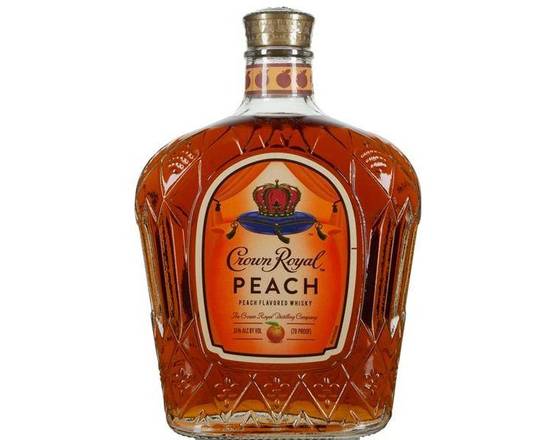 Order Crown Royal Peach Whiskey food online from Kiwi Pub & Grill store, Altamonte Springs on bringmethat.com