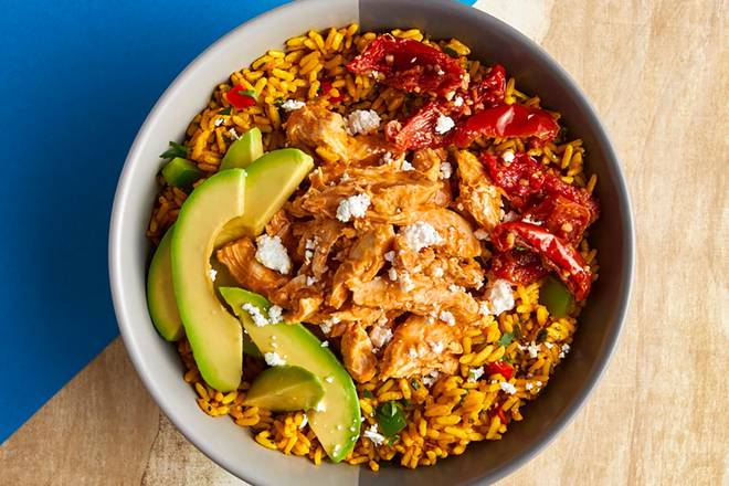 Order Pulled Chicken, Avo and Feta Bowl food online from Nando Peri-Peri store, Broad Run on bringmethat.com