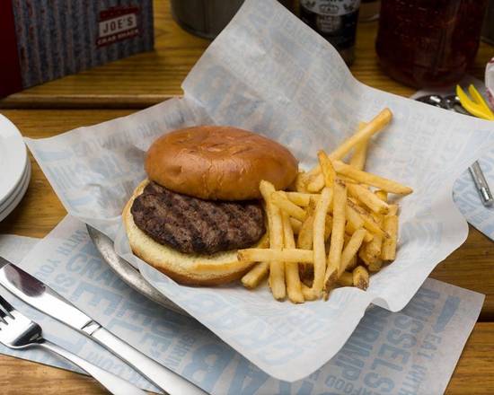 Order Kid's  Beach Cheese Burger food online from Joe's Crab Shack store, Galveston on bringmethat.com