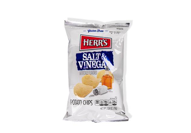 Order Herr's Salt & Vinegar Chips 2.75oz food online from Wawa store, Downingtown on bringmethat.com