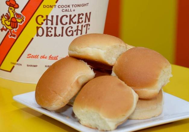 Order 6 Dinner Rolls food online from Chicken Delight store, Jersey City on bringmethat.com