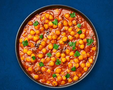 Order Spicy Garbanzo Curry (Vegan) food online from Indian Vegan Experiment store, Ocean on bringmethat.com