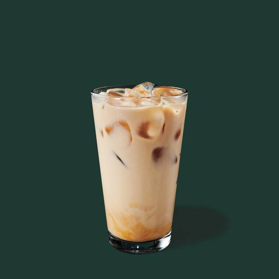 Order Iced Starbucks® Blonde Vanilla Latte food online from Starbucks store, Palm Beach on bringmethat.com