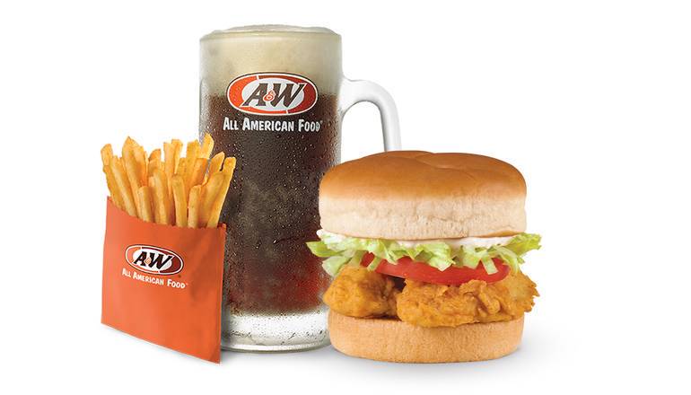 Order Chicken Tender Sandwich Combo food online from A&Amp;W store, Indiana on bringmethat.com