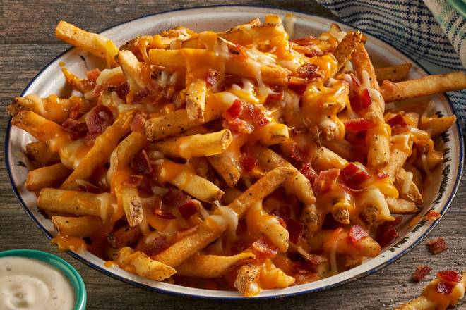 Order Bacon Cheese Fries food online from Cotton Patch Cafe store, Tyler on bringmethat.com